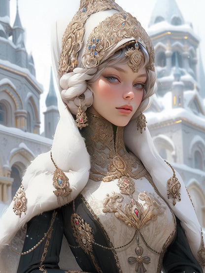 Beautiful Girl | Diamond Painting