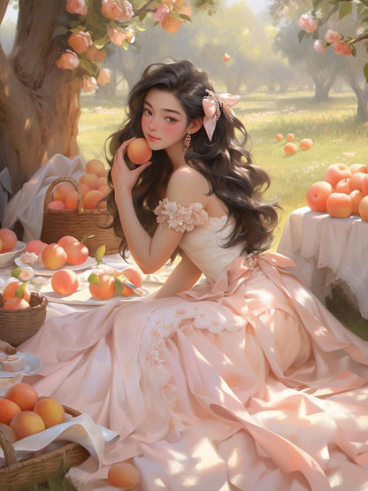 Beautiful Girl | Diamond Painting