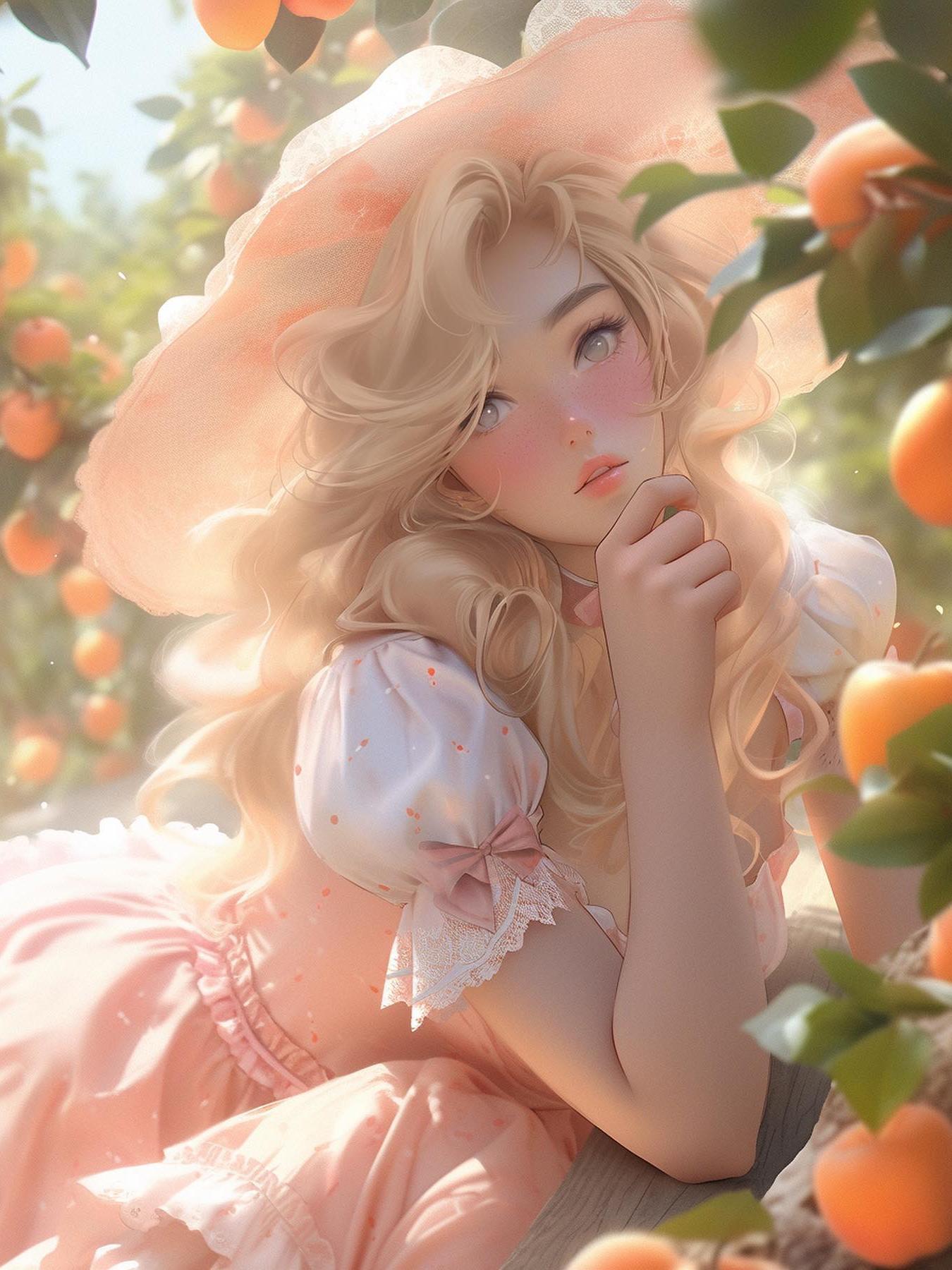 Beautiful Girl | Diamond Painting