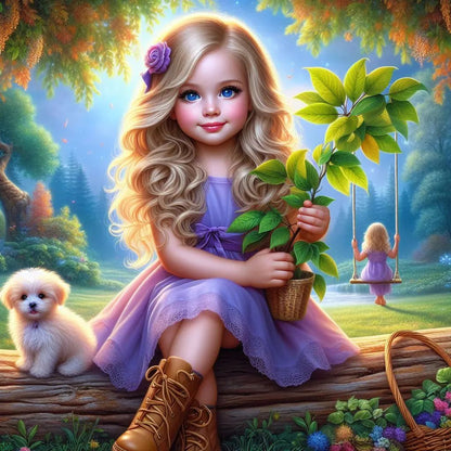 Little Girl | Diamond Painting