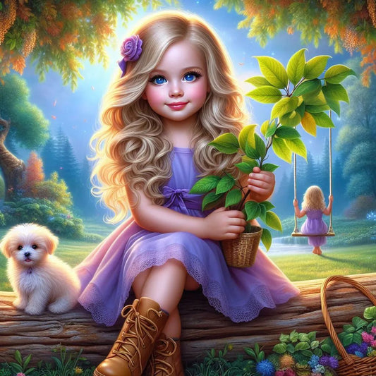 Little Girl | Diamond Painting