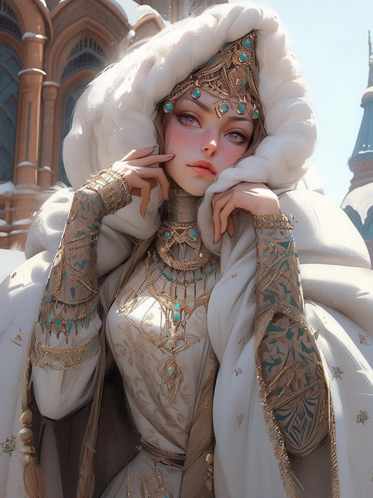 Beautiful Girl | Diamond Painting