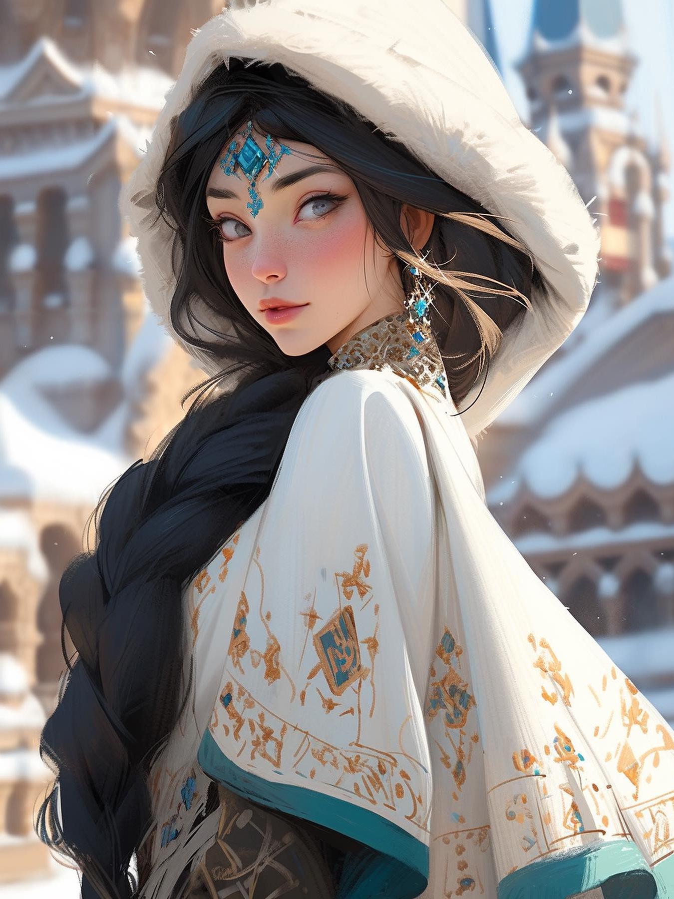 Beautiful Girl | Diamond Painting
