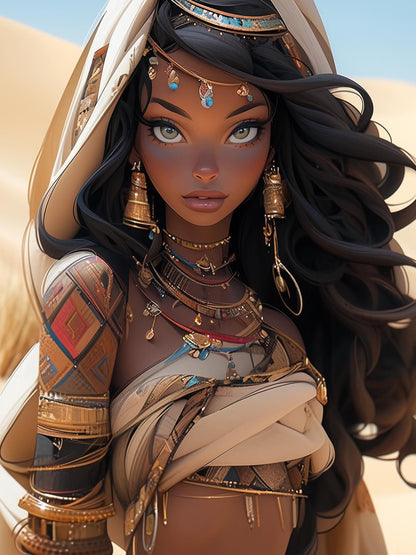 Beautiful Girl | Diamond Painting