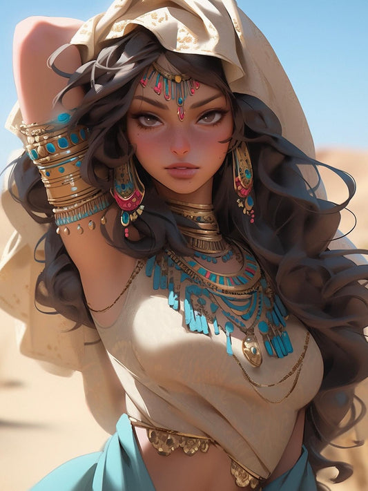 Beautiful Girl | Diamond Painting