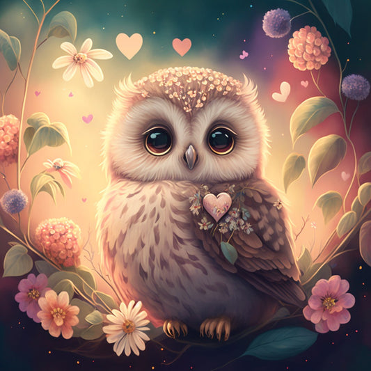 Owl | Diamond Painting