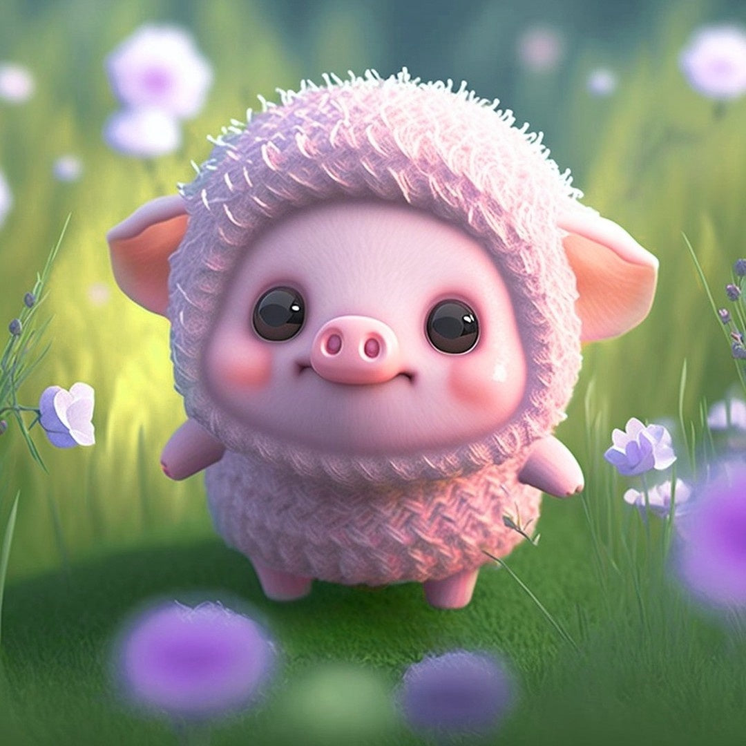 Pig | Diamond Painting