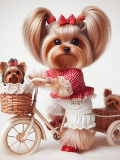 Dog Yorkie | Diamond Painting