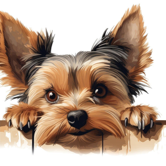 Dog Yorkie | Diamond Painting