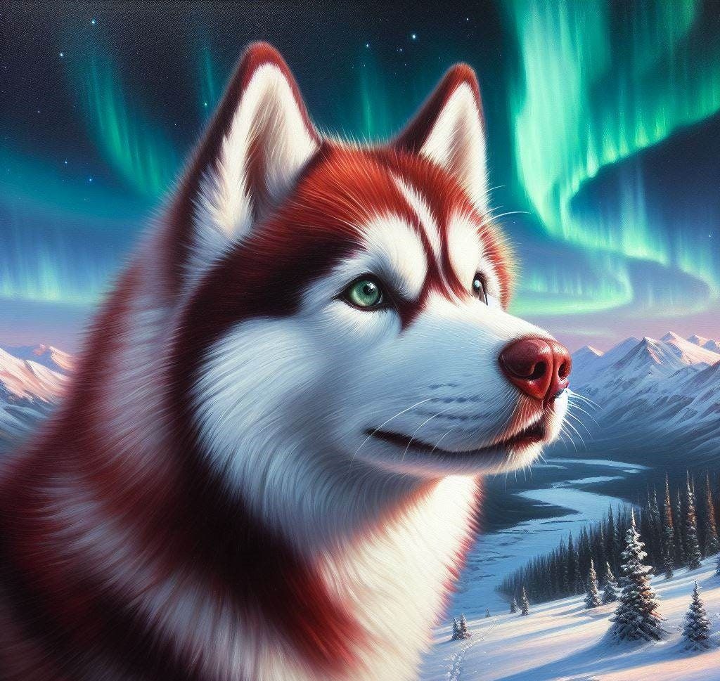 Husky Dog | Diamond Painting