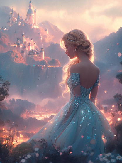 Beautiful Girl | Diamond Painting