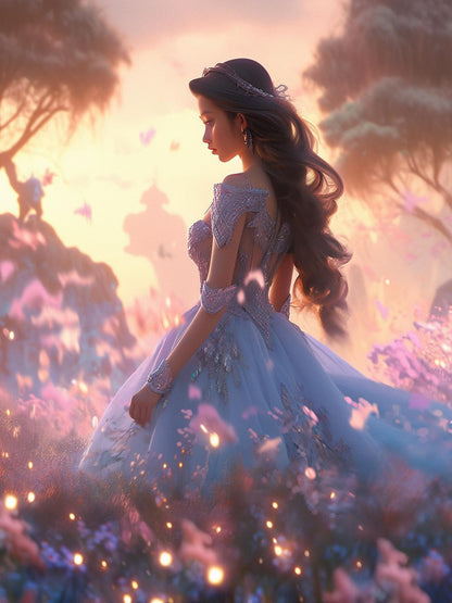 Beautiful Girl | Diamond Painting