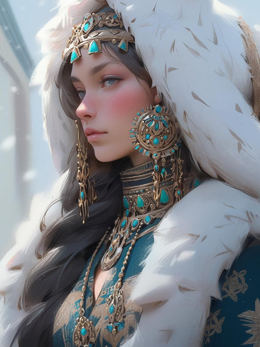 Beautiful Girl | Diamond Painting