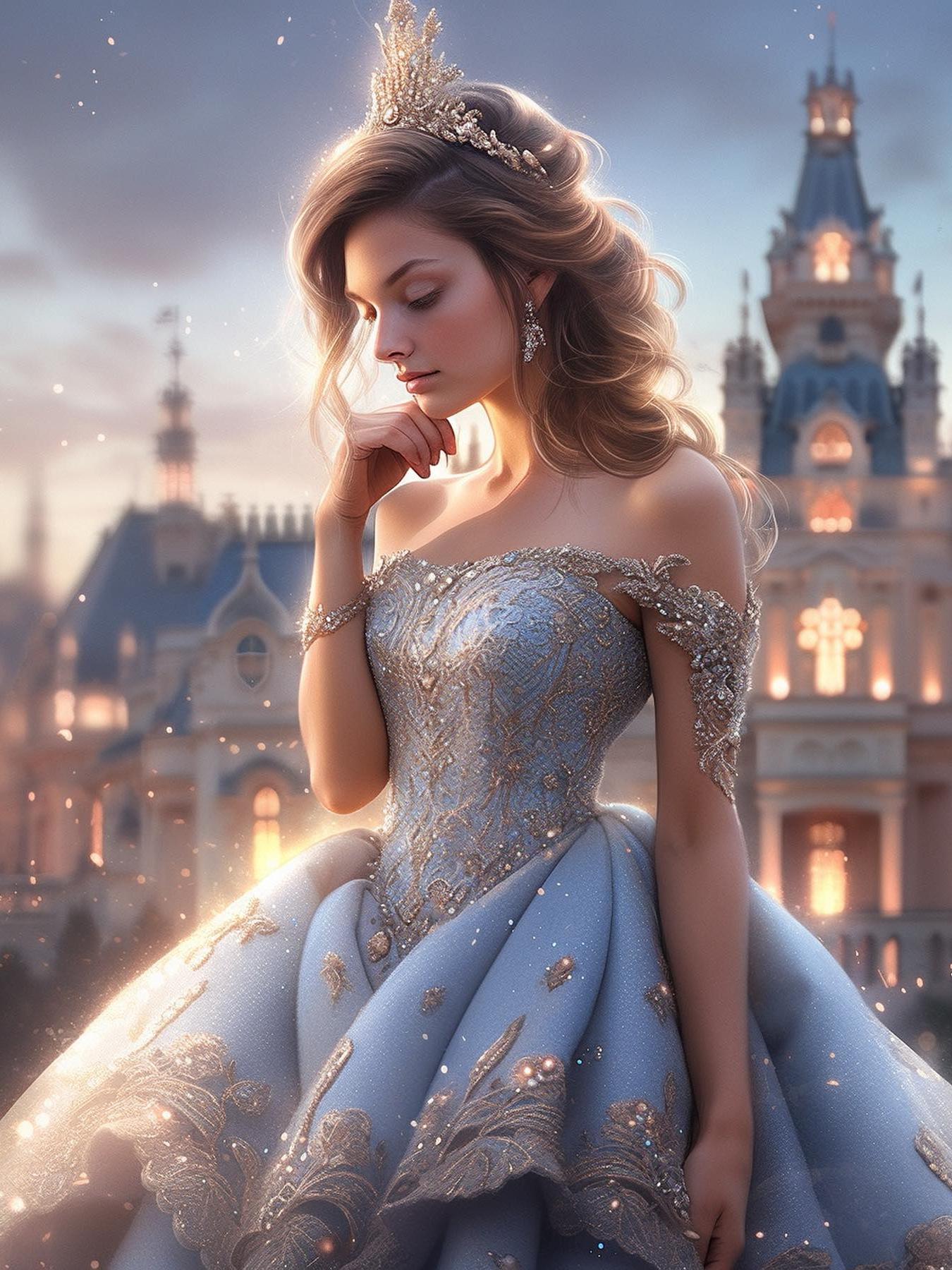 Beautiful Girl | Diamond Painting