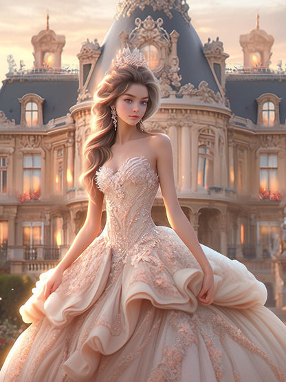 Beautiful Girl | Diamond Painting