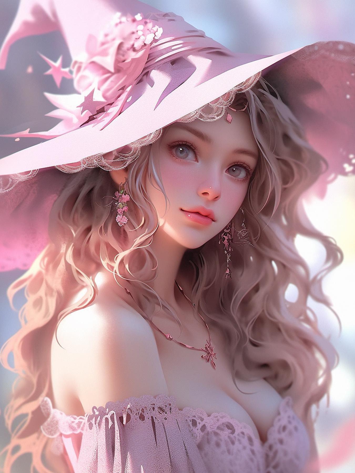 Beautiful Girl | Diamond Painting