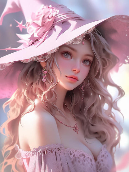 Beautiful Girl | Diamond Painting