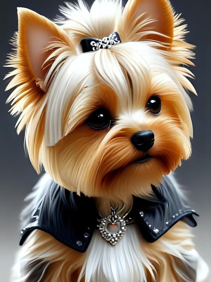 Dog Yorkie | Diamond Painting