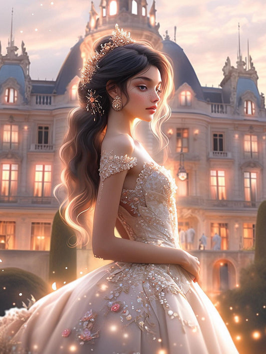 Beautiful Girl | Diamond Painting