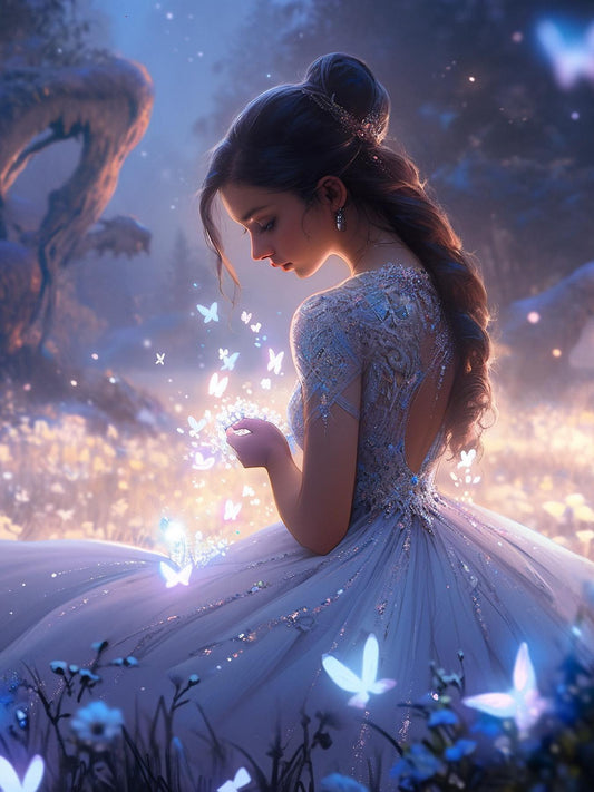 Beautiful Girl | Diamond Painting