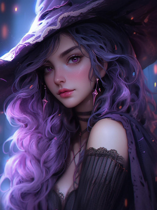 Beautiful Girl | Diamond Painting