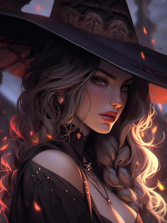 Beautiful Girl | Diamond Painting