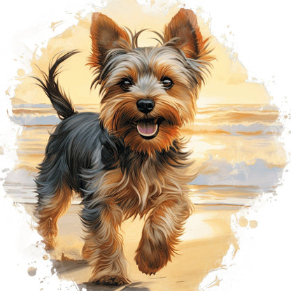 Dog Yorkie | Diamond Painting