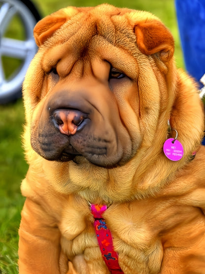Shar Pei Dog | Diamond Painting
