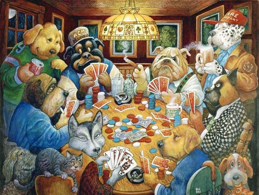 Playing Poker Dog | Diamond Painting