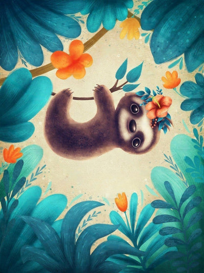 Sloth | Diamond Painting