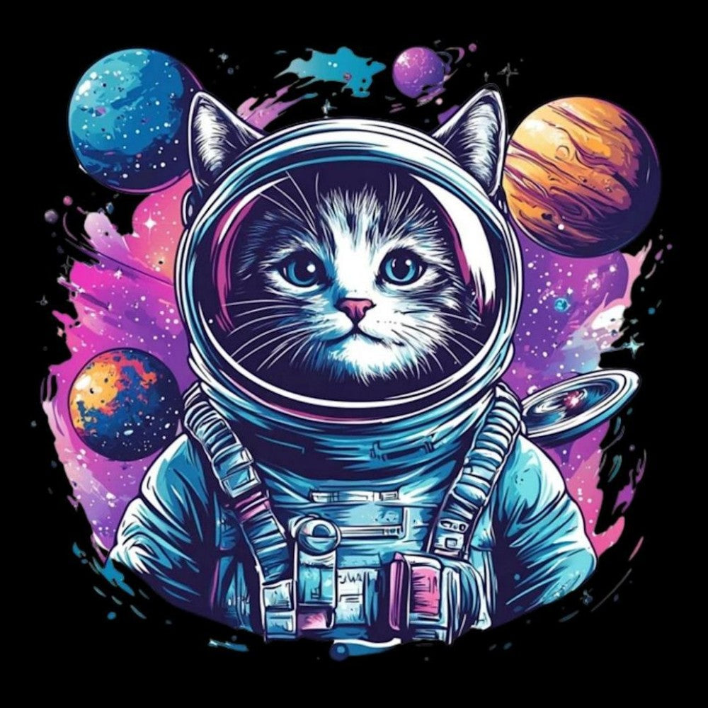 Cats in Space | Diamond Painting