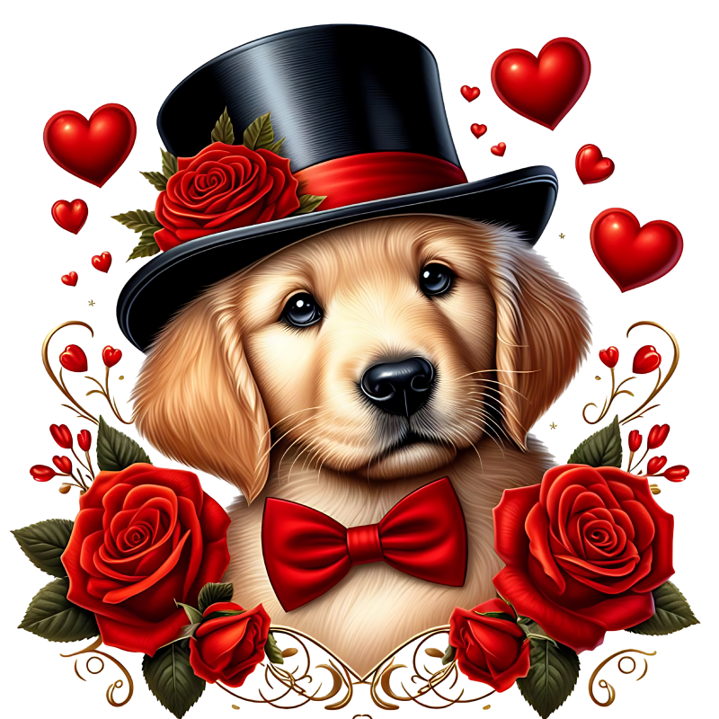 Yellow Labrador Dog | Diamond Painting