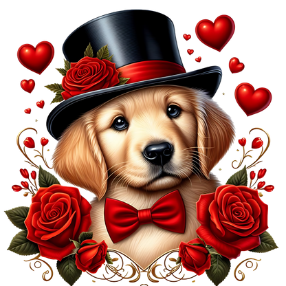 Yellow Labrador Dog | Diamond Painting