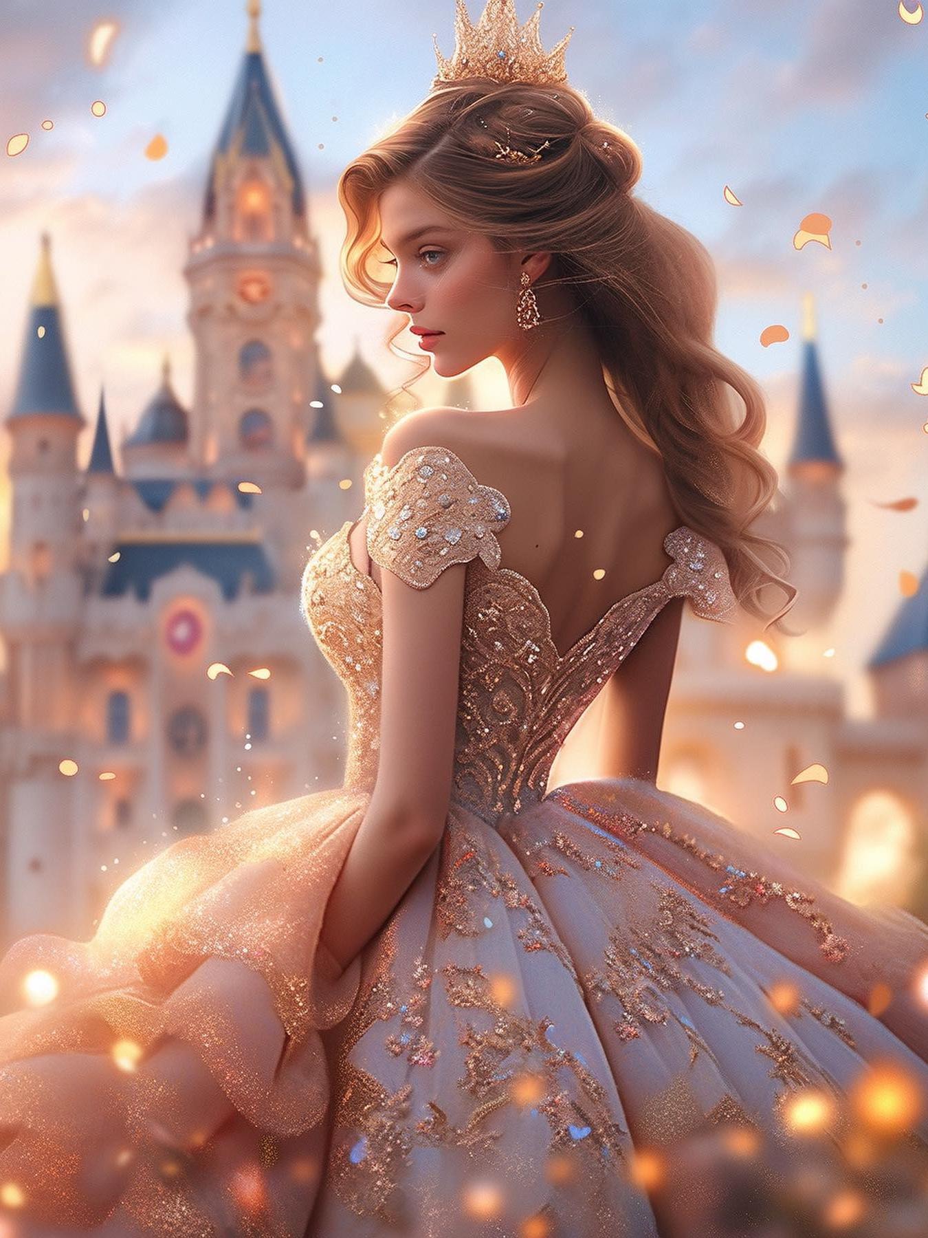 Beautiful Girl | Diamond Painting