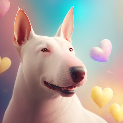 Dog Bull Terrier | Diamond Painting