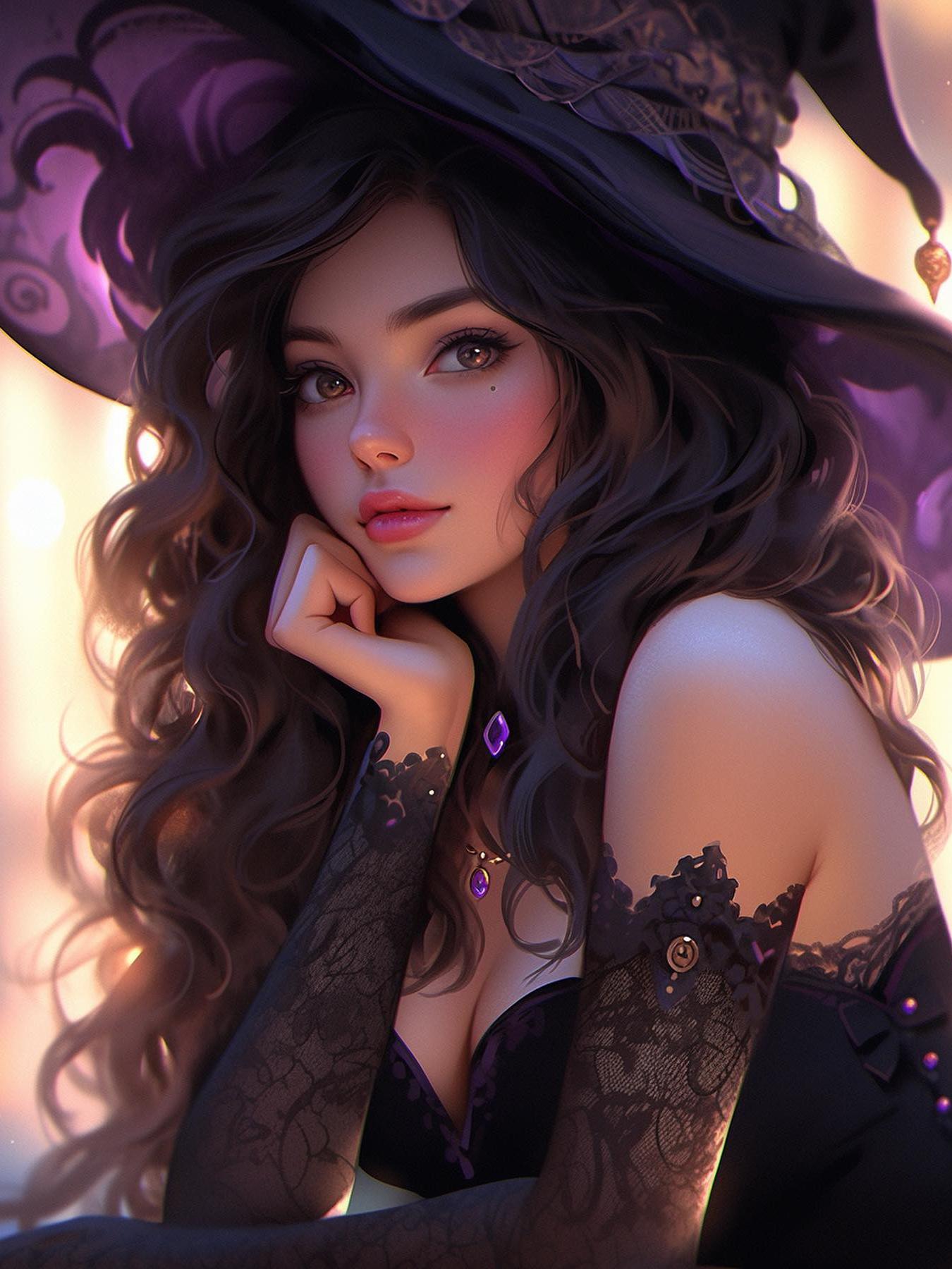 Beautiful Girl | Diamond Painting