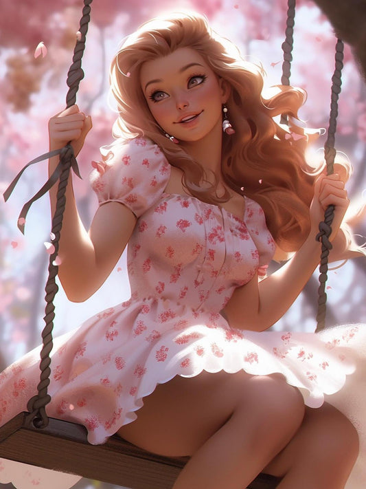 Beautiful Girl | Diamond Painting