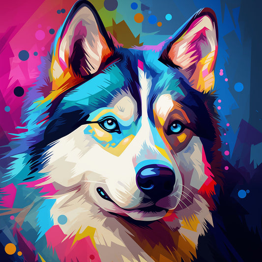 Husky Dog | Diamond Painting