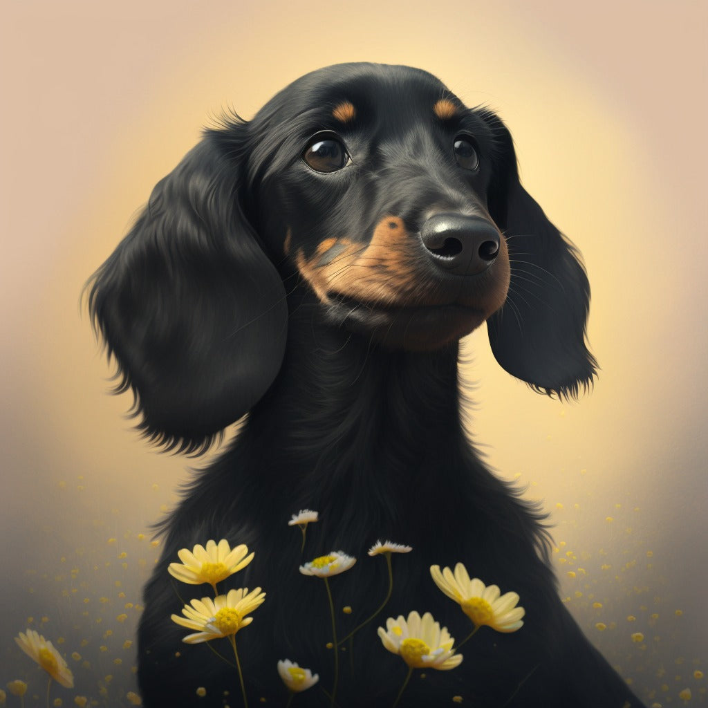 Dog Dachshund | Diamond Painting