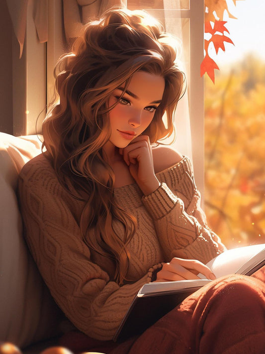 Beautiful Girl | Diamond Painting