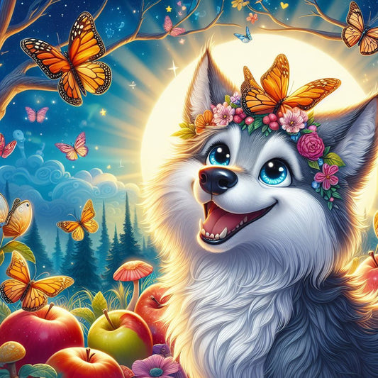 Husky Dog | Diamond Painting