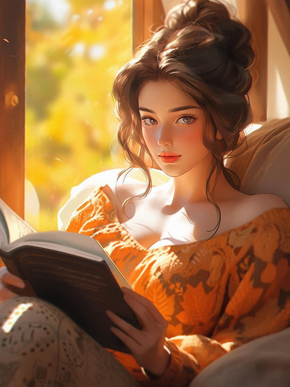 Beautiful Girl | Diamond Painting