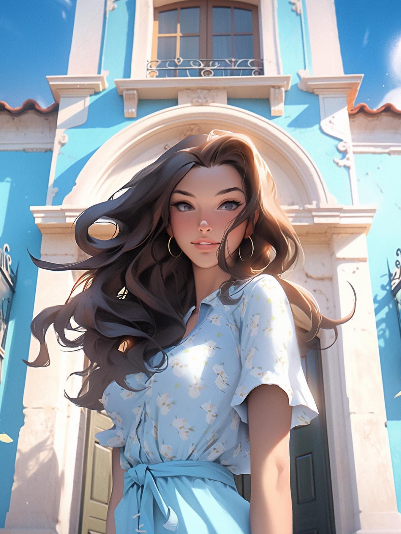 Beautiful Girl | Diamond Painting
