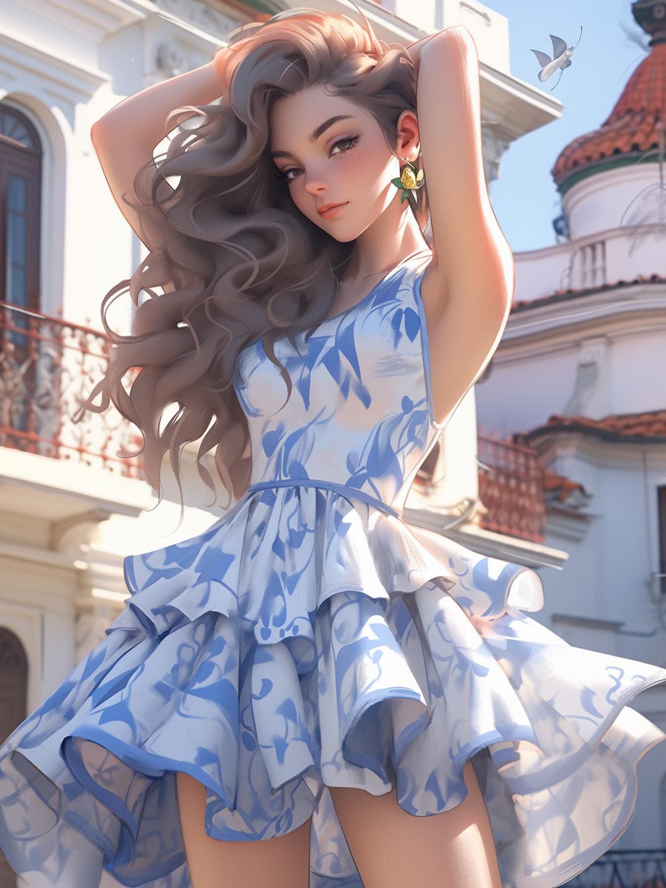 Beautiful Girl | Diamond Painting