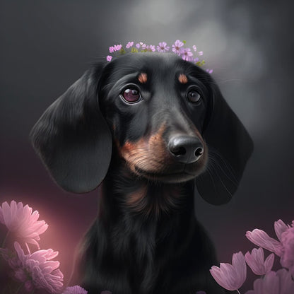 Dog Dachshund | Diamond Painting