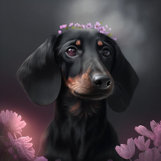 Dog Dachshund | Diamond Painting