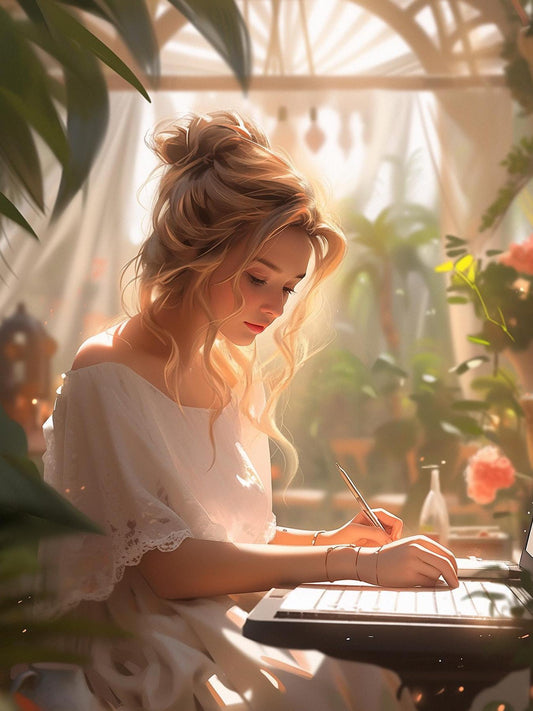 Beautiful Girl | Diamond Painting