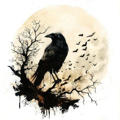 Crow | Diamond Painting