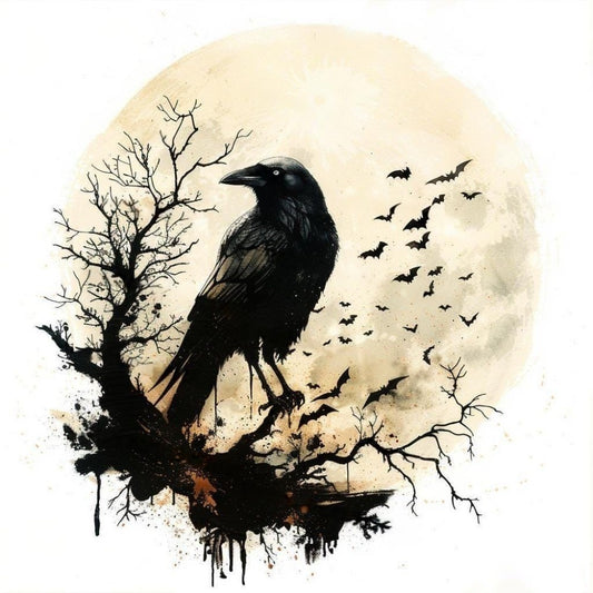 Crow | Diamond Painting