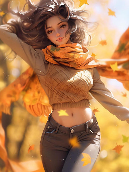 Beautiful Girl | Diamond Painting